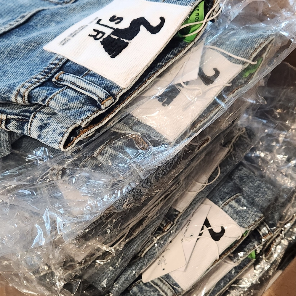 FREE PEOPLE X SANDRINE ROSE JEANS - Collab - RARE - Size 27 - Picture 8 of 16